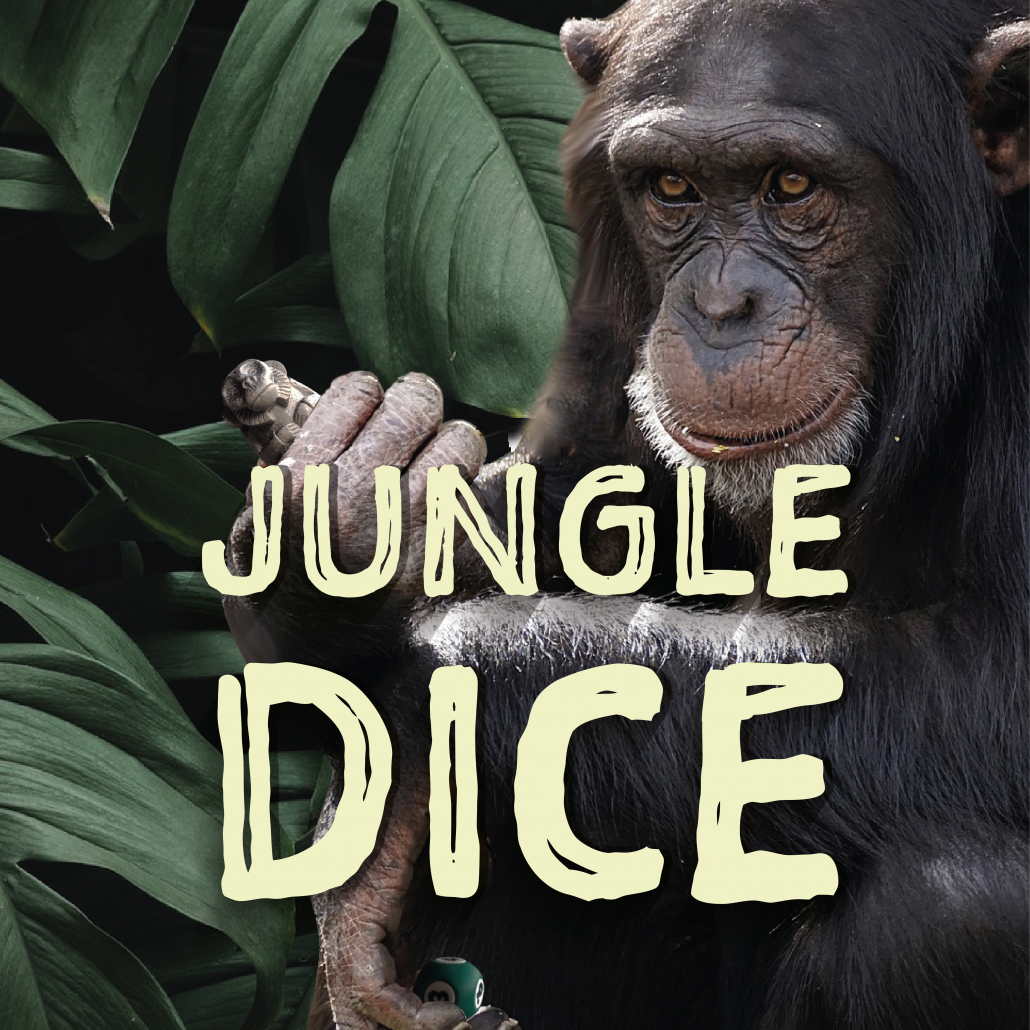 Jungle dice escaperoom cover Monkey